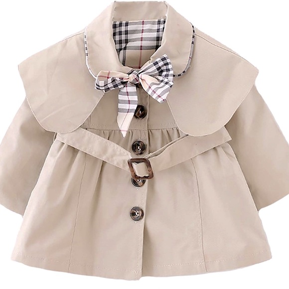 E2WOO Other - SOLD! NWT Toddler Girl Trench Fashion Coat